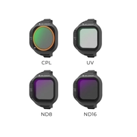 Набір з 4 фільтрів CPL+UV+ND K&F Concept для дрона DJI Mini 5 Pro
