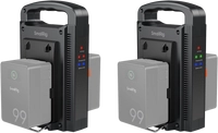 SmallRig 4578 — двоканальний зарядний пристрій для акумуляторів V-Mount