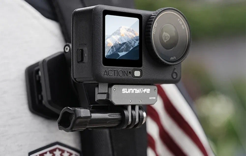 Aluminiowy dwukierunkowy adapter montażowy Sunnylife do DJI Osmo Nano / Action 6