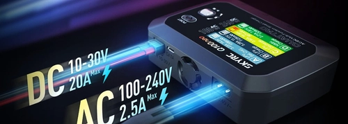 Wielofunkcyjna inteligentna ładowarka SkyRC Q100neo AC/DC