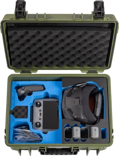 Walizka B&W typu 5000 do DJI Avata 360 (zielona)