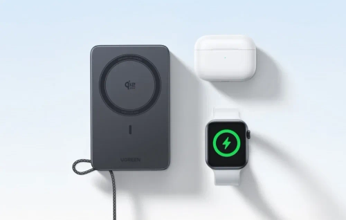 Powerbank UGREEN PB773 10000mAh 30W magnetyczny (szary)