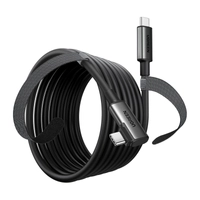 Ugreen US551 USB-C to USB-C cable, VR, 5 Gbps, 5m (black)