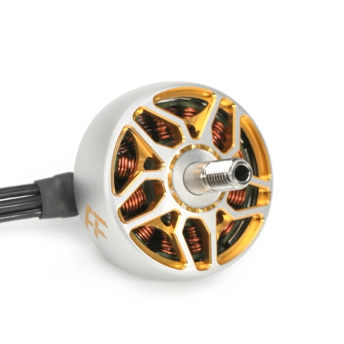 Silnik FPV Flash 2406 1800KV (6S) - Szaro-Złoty