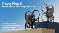 Frame channel for BetaFPV Pavo Pico II (black) | O4 Pro
