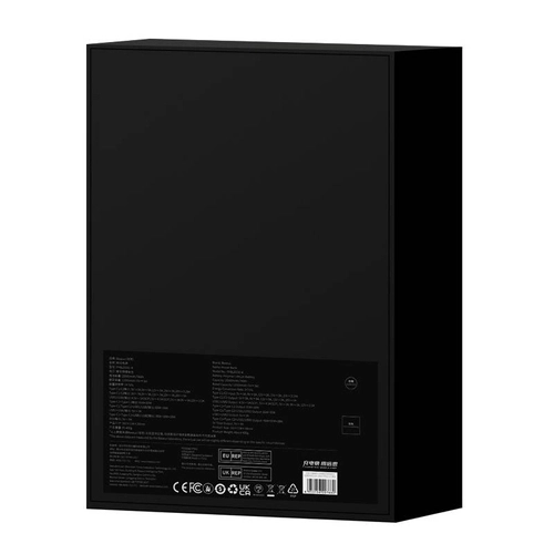 Powerbank Baseus Blade 20000mAh, 2xUSB + 2xUSB-C, 100W (black)