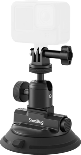 SmallRig 5843 Suction Cup Mount Set for In-Car Action Cameras