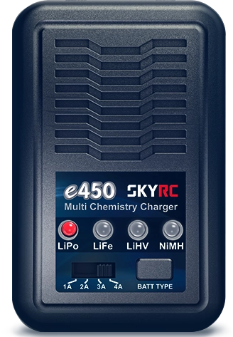 Зарядний пристрій SkyRC e450 2-4S LiPo / LiFe / LiHV, 6-8S NiMH