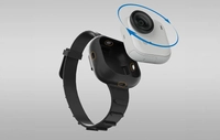 Opaska silikonowa SunnyLife do Insta360 GO Ultra (czarna)