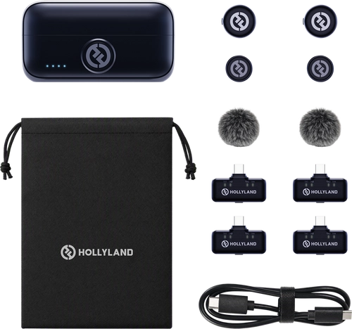 Hollyland LARK M3 Combo 2TX&4RX USB-C Wireless Microphone
