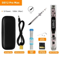 SEQURE SI012 Pro Max kit Portable OLED Soldering Iron with SI Tip SI-K