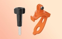 Sunnylife BD892 Flexible Silicone Band for Action Camera (Orange)