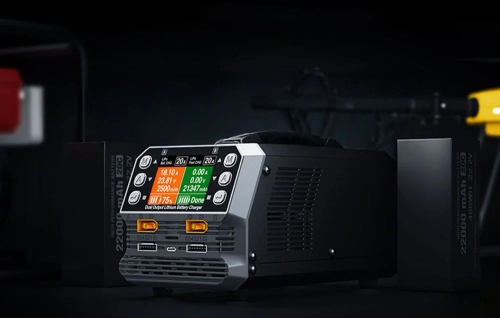 Двоканальний зарядний пристрій для літієвих акумуляторів SkyRC PC1080neo