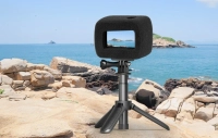 Osłona przeciwwietrzna Puluz DJI Osmo Action 3/4/5 Pro (czarna)
