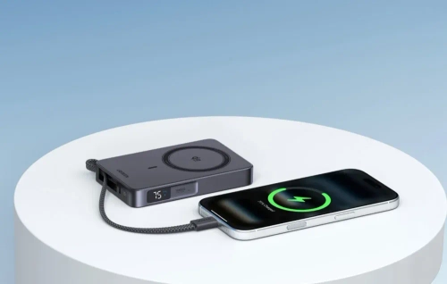 Портативний зарядний пристрій UGREEN PB773 10000 мА·год 30 Вт з магнітним кріпленням (сірий)