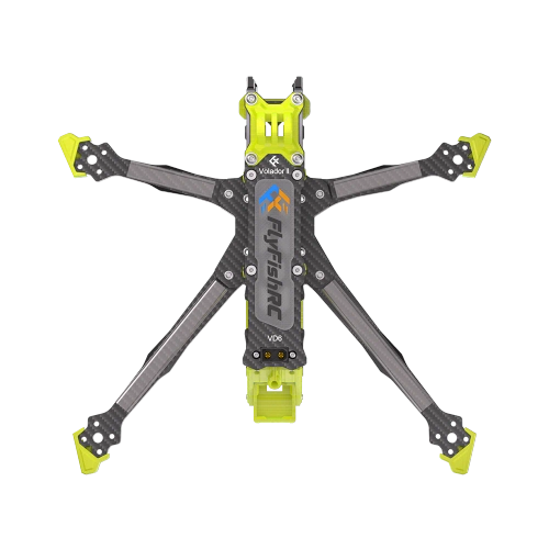 FlyFish RC Volador Ⅱ VD6 O4 Deadcat FPV LR T700 Frame Kit - Crystal yellow