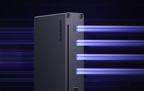Док-станція Ugreen Revodok Max 208, 4x Thunderbolt 4, 3x USB, RJ45, DC 140W