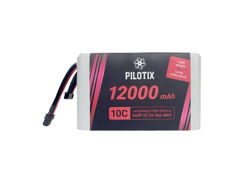 Pilotix Li-ion Battery 6S3P 22.2 V 12,000 mAh 10C XT60