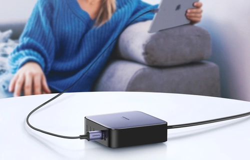 UGREEN CD271 200W GaN Charger, 2xUSB-A, 4xUSB-C (Black)