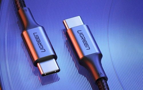 Кабель UGREEN US316 USB-C – USB-C, 100 Вт, 3 м (чорний)