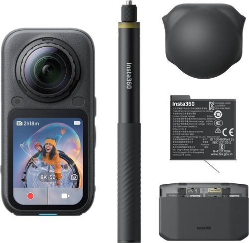 Insta360 X6 Essentials Bundle Camera (Midnight Black)
