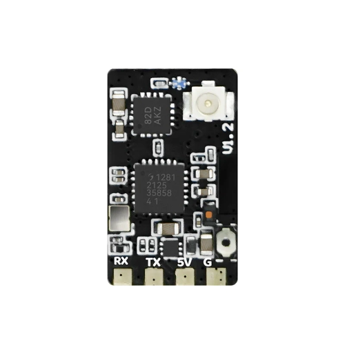 Odbiornik SEQURE ELRS 2.4GHz Single RX z pojedynczą anteną (80mm)