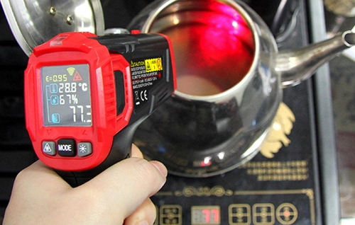 Лазерний пірометр Habotest HT650A з рідкокристалічним дисплеєм