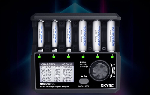 SkyRC NC2500 Pro AA / AAA charger