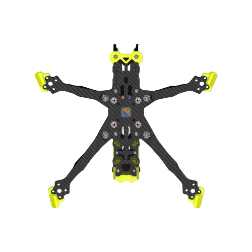 FlyFish RC Volador Ⅱ VD5 O4 Deadcat FPV LR T700 Frame Kit - Crystal yellow