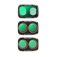 Набір із 3 фільтрів: CPL + Black Mist 1/4 + ND2-32 від K&F; Concept для камери Pocket 4p