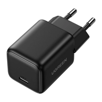 Мережевий зарядний пристрій Ugreen X512 20W GaN 1X USB-C (чорний)