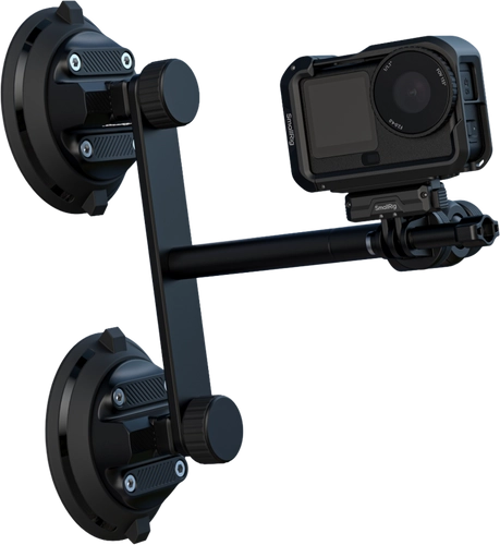 SmallRig 5843 Suction Cup Mount Set for In-Car Action Cameras