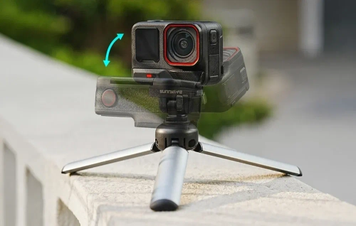 SunnyLife 1/4” Quick-Connect Fitting with 180° Rotation for Insta360 X4 Air / X5 / Ace Pro / Pro 2