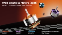 BetaFPV 0702 30000KV Brushless Motors (2026) 4-Pack | Air65 II Racing Series