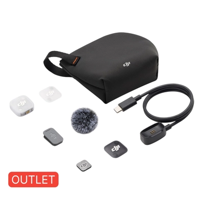 DJIMic Mini 2 Microphone Transmitter (activated: 08/07/26) - OUTLET