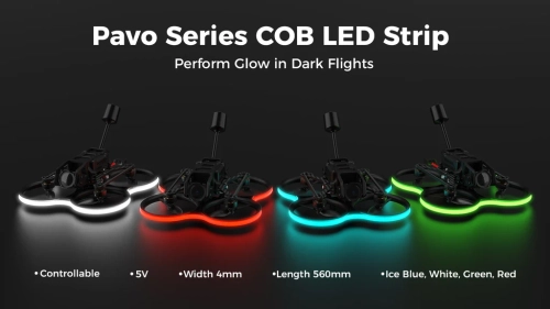 Taśma LED COB dla serii BetaFPV Pavo (biała) 75cm
