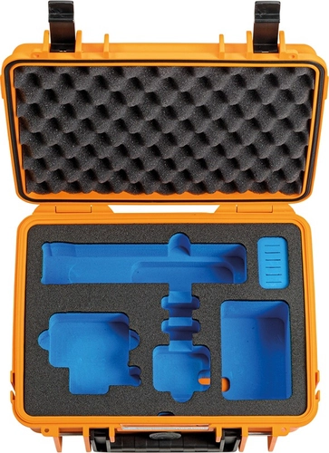 B&W Cases Type 1000 Classic Briefcase Orange
