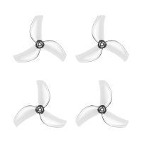 Gemfan 1611 3-Blade Propellers (1.5mm Shaft) - Transparent Gray
