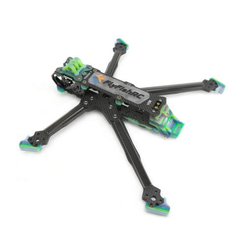 FlyFishRC Volador II VD6 O3 Deadcat FPV T700 Frame Set (Green)