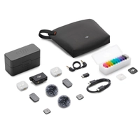 DJI Mic Mini 2 (2 TX + 1 RX + Charging Case) - wireless microphone system 