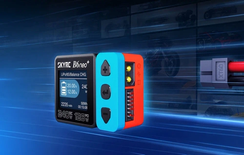 Зарядний пристрій SkyRC B6neo+ жовто-синій