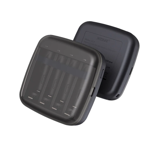Charger for R03 / AAA and R6 / AA Li-ion 1.5V / NiMH Xtar BC4 batteries