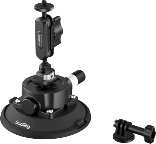 Holder with suction cup 4.5" for sports cameras SmallRig 5855