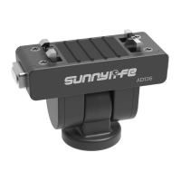 SunnyLife 1/4” Quick-Connect Fitting with 180° Rotation for Insta360 X4 Air / X5 / Ace Pro / Pro 2