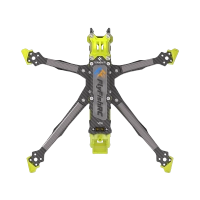 Rama FlyFishRC Volador II VD6 O4 Pro Deadcat FPV LR Freestyle T700 (zółta)