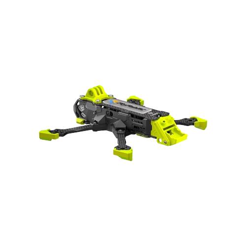 FlyFishRC Volador II VD4 O4 Pro Deadcat FPV LR Freestyle Frame T700 Yellow
