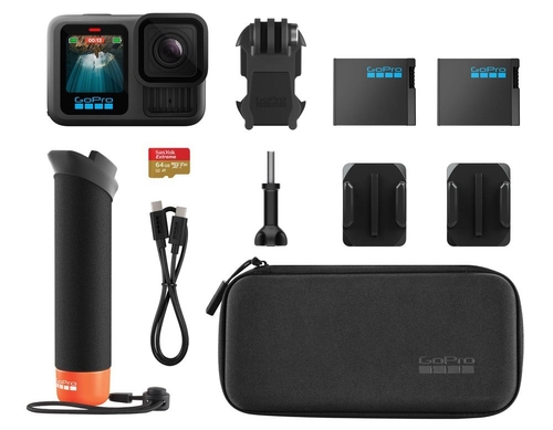 Спортивна камера GoPro HERO13 Black аксесуар жорсткий комплект