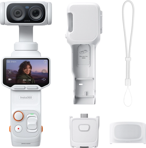 Камера Insta360 Luna Ultra Standard Bundle (Stellar White)