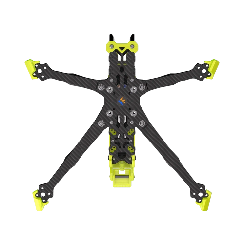 Rama FlyFishRC Volador II VD6 O4 Pro Deadcat FPV LR Freestyle T700 (zółta)