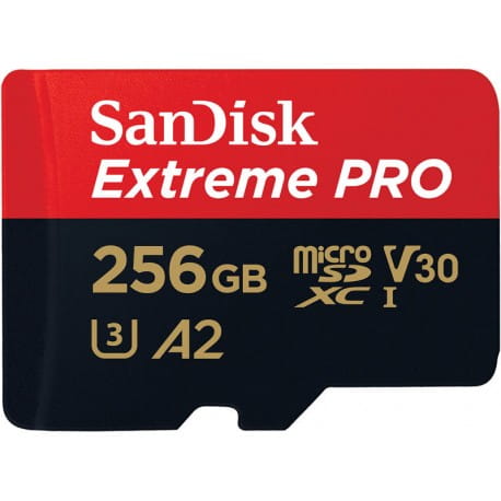 Karta pamięci SanDisk Extreme PRO 256GB V30 C10 170MB/s